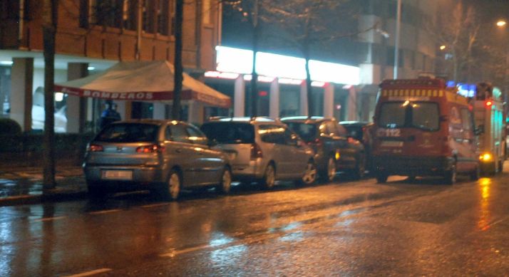 El lugar del deceso. /SN