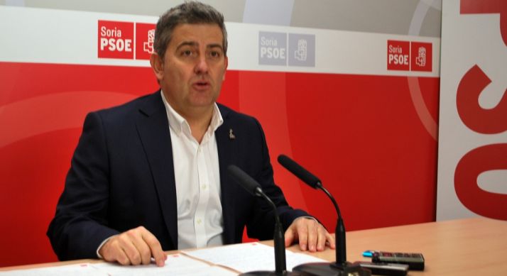 Javier Antón este martes en rueda de prensa. /SN