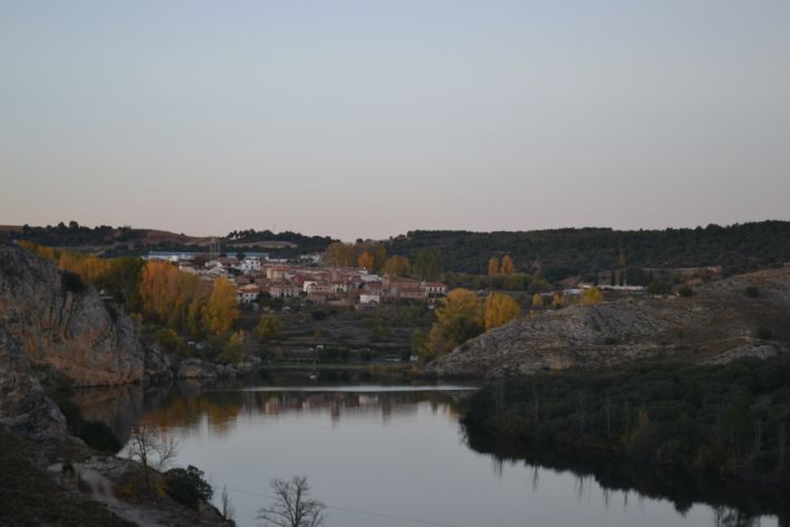 Imagen del río Duero desde la presa del Embalse de Los Rábanos. /SN