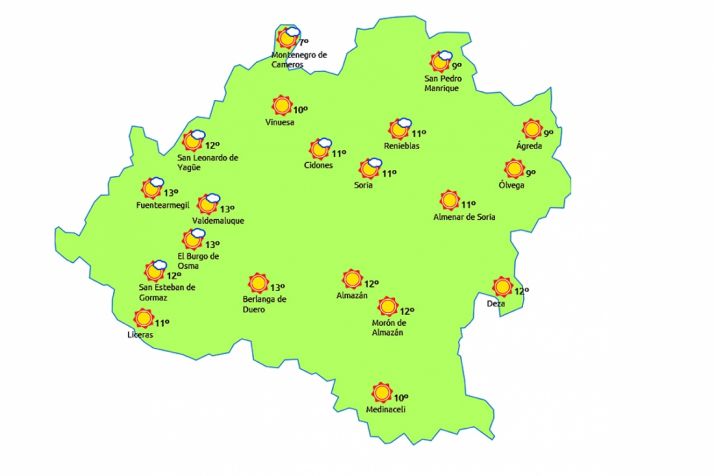 Sol al comienzo de la semana./eltiempo.es
