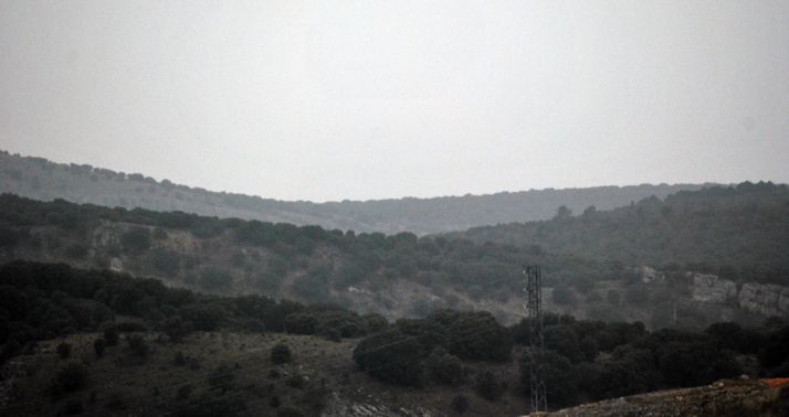 Montes cercanos a la capital hoy./SN