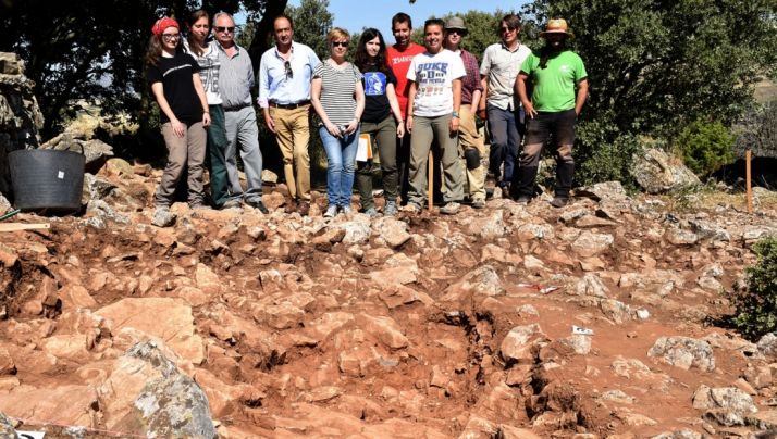 Excavaciones en el yacimiento este verano./Jta.