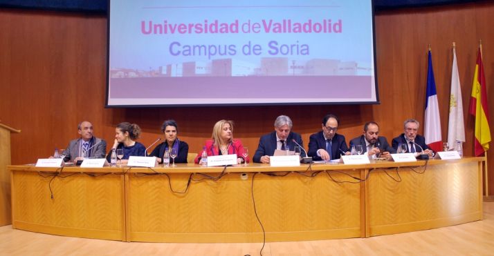 Imagen de la inaguración de la Semana Francesa este viernes. /SN