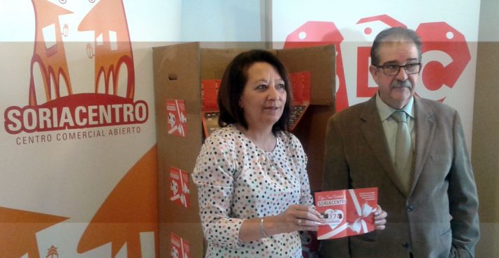 Lourdes Andrés y Jesús Muñoz este miércoles.