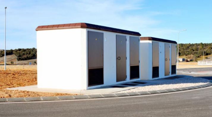 Acometidas eléctricas del polígono. /SN