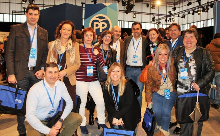 Representantes del PP soriano con Martínez Maíllo. /PP
