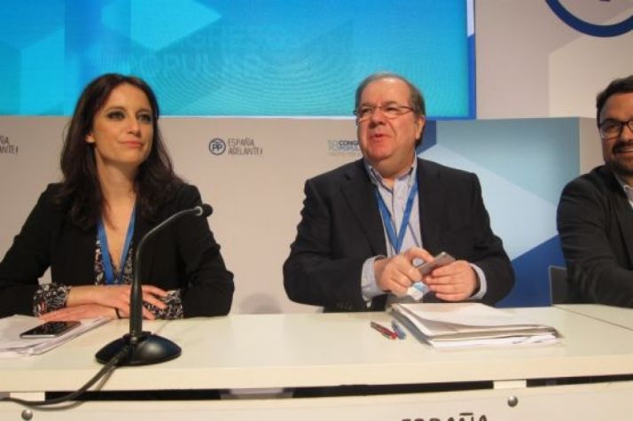 Juan Vicente Herrera en el Congreso Nacional del PP.