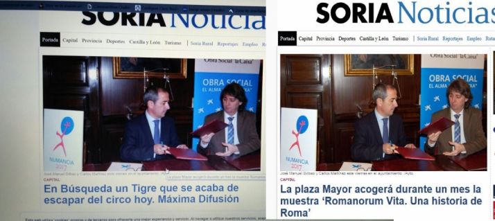 La noticia real y la manipulada