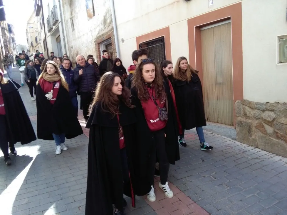 Imagen del Carnaval de Borobia 2017. 