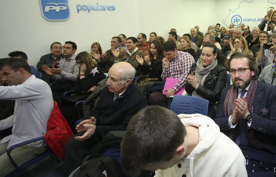 Imagen de la sede del PP soriano este martes./SN