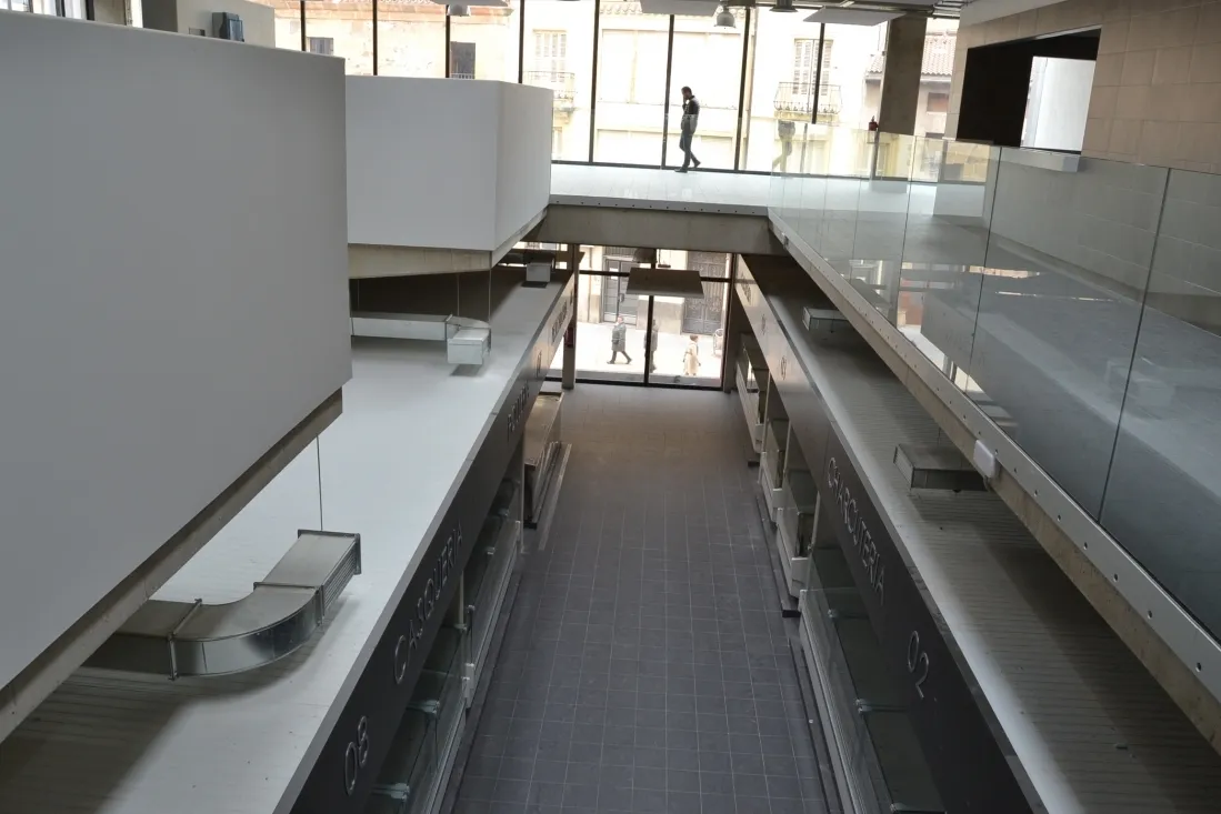 Las nuevas instalaciones del mercado de abastos. /SN