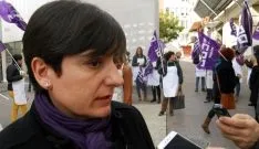 Ana Romero, de CC OO este miércoles./SN