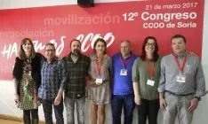 Una imagen del 12º Congreso Provincial de CC OO Soria. /SN