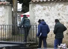 Imagen de la exhumación este jueves./SN