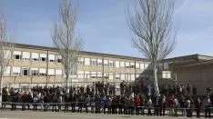 Imagen de la visita de SM a Soria. /SN