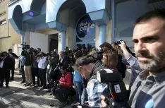 Imagen de la visita de SM a Soria. /SN