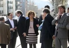 Imagen de la visita de SM a Soria. /SN