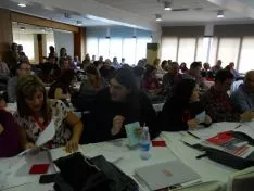 Una imagen del 12º Congreso Provincial de CC OO Soria. /SN