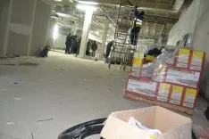 Imagen de las obras del supermercado. /SN