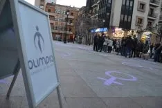 Imagen de la plaza de San Esteban este miércoles por la tarde. /SN