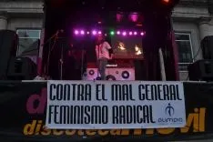 Imagen de la plaza de San Esteban este miércoles por la tarde. /SN