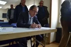 Una imagen de este miércoles en FOES. /SN