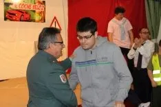 Imagen de la feliz jornada en el colegio este jueves. /Subdeleg.