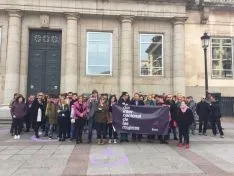 Manifestación por el Día Internacional de la Mujer.