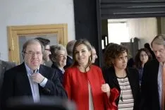 S. A. R. Doña Letizia saludando a las autoridades. /Patricia Lapresta