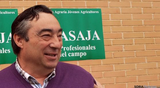 Carmelo Gómez, presidente de ASAJA-Soria. /SN