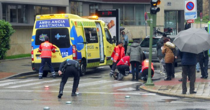 Imagen del lugar del atropello. /SN