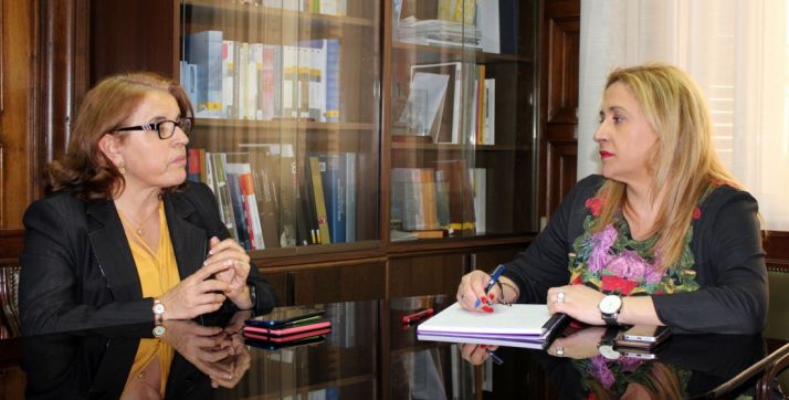 Un momento de la reunión./Subdeleg.