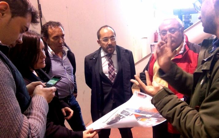 Imagen de la visista institucional.