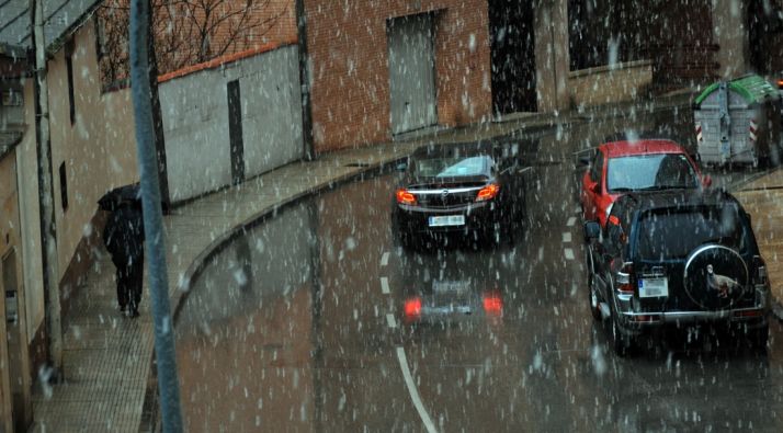 Una calle del Calaverón este miércoles./SN