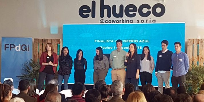 El grupo autor del proyecto RepoblARTE. /SN