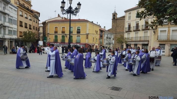Exaltación de la Corneta, Tambor y Bombo en Ágreda. /Archivo.