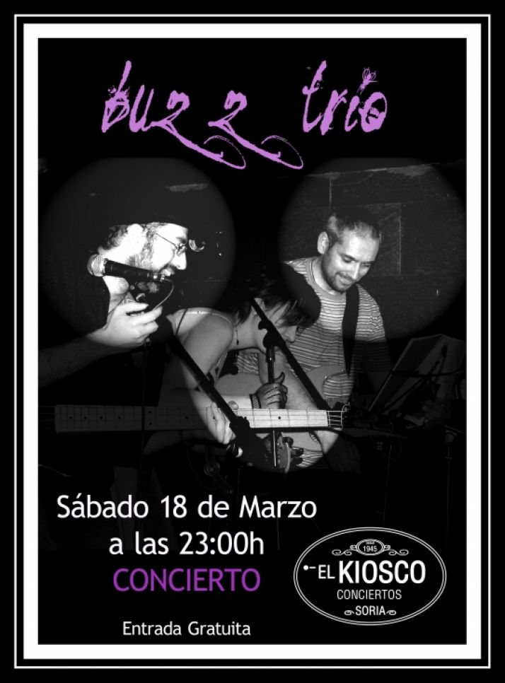 Concierto de Buzz Trío en el Kiosco de la Dehesa