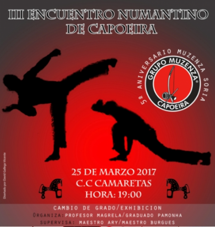 III Encuentro Numantino de Capoeira en Camaretas a las 19:00