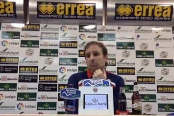 Jagoba Arrasate, entrenador del Numancia.