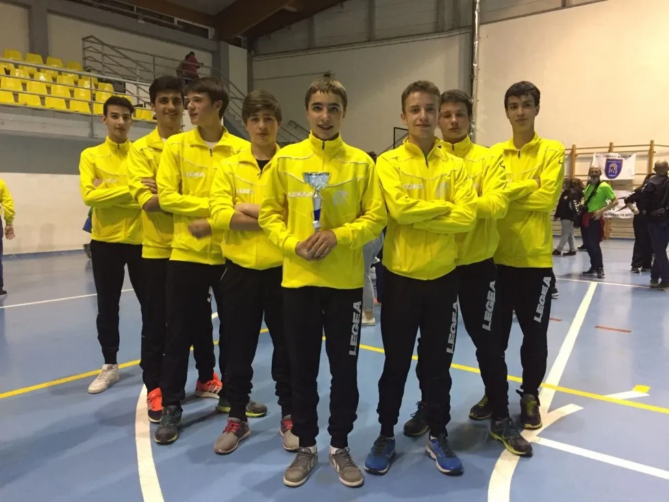 Los cadetes del BM Soria, terceros.
