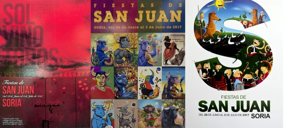 Los carteles finalistas./SN