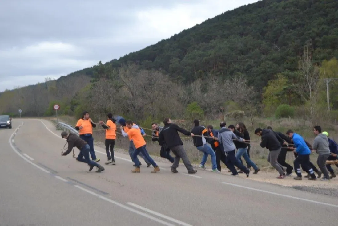 Pingadas de los mayos en Pinares