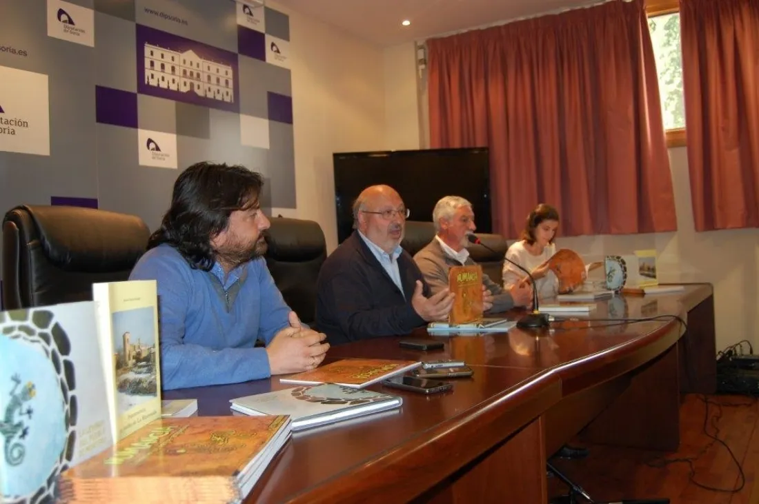 Presentación de libros en la Diputación