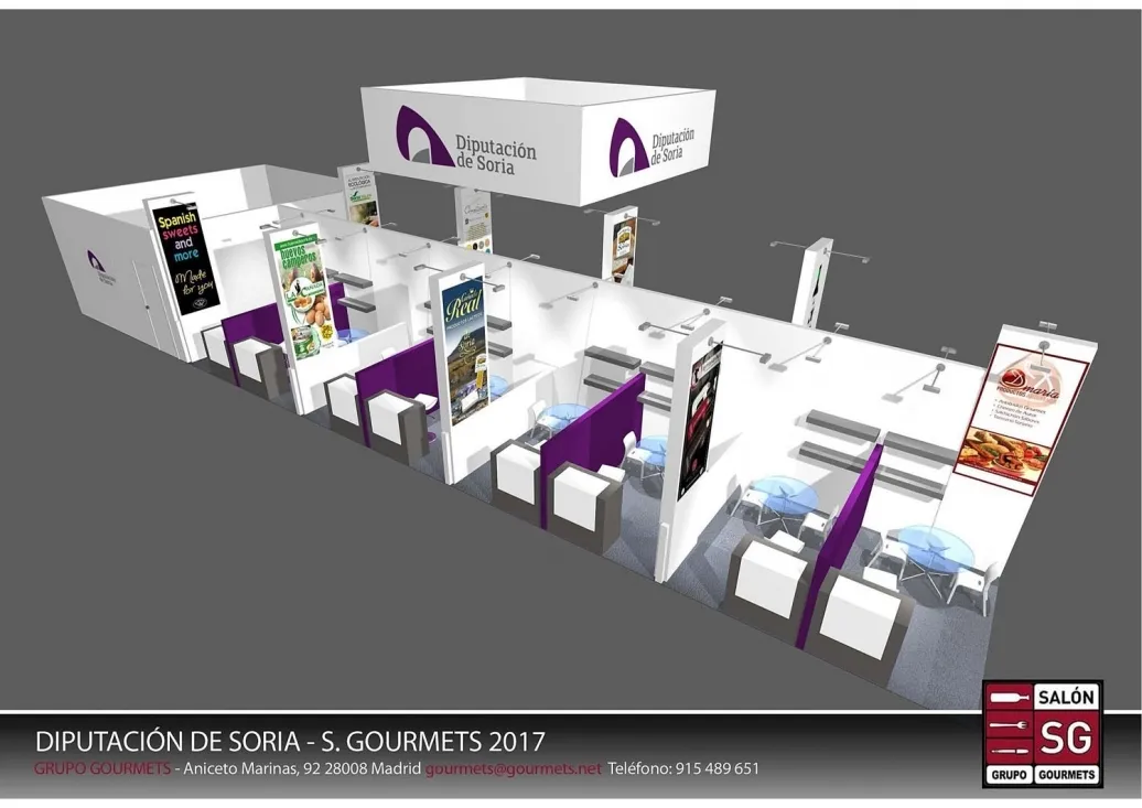 Imagen del stand de la Diputación./Dip.