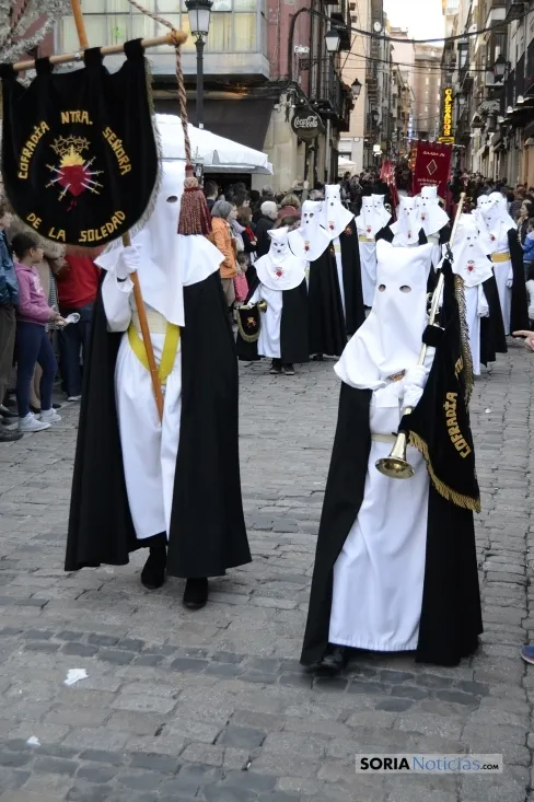Procesión Miércoles Santo. /Patricia Lapresta