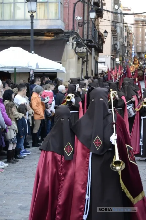 Procesión Miércoles Santo. /Patricia Lapresta