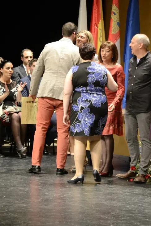Momentos del acto. /Patricia Lapresta