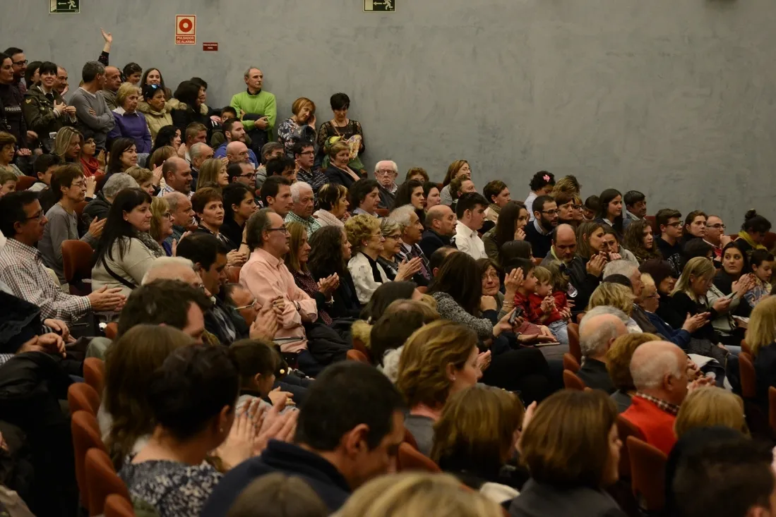 Momentos del acto. /Patricia Lapresta