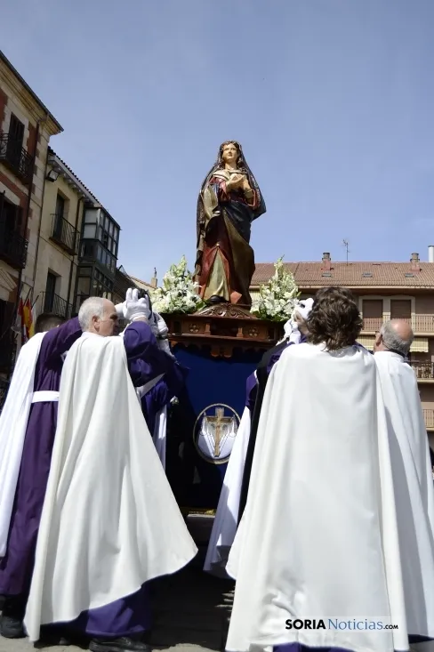 Procesión Domingo de Pascua. /Patricia Lapresta