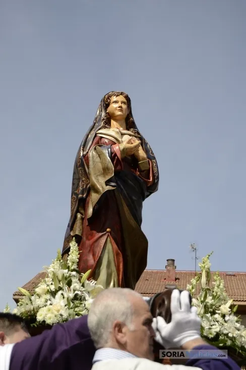 Procesión Domingo de Pascua. /Patricia Lapresta